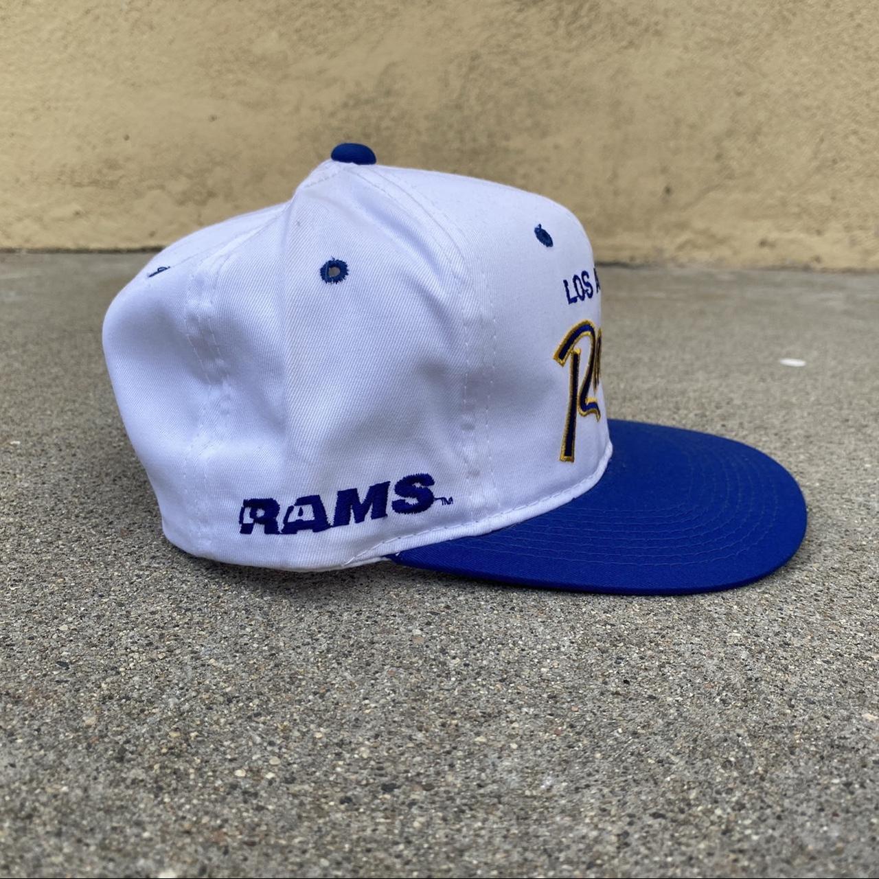 LA Rams old school Mitchell & Ness SnapBack hat. - Depop