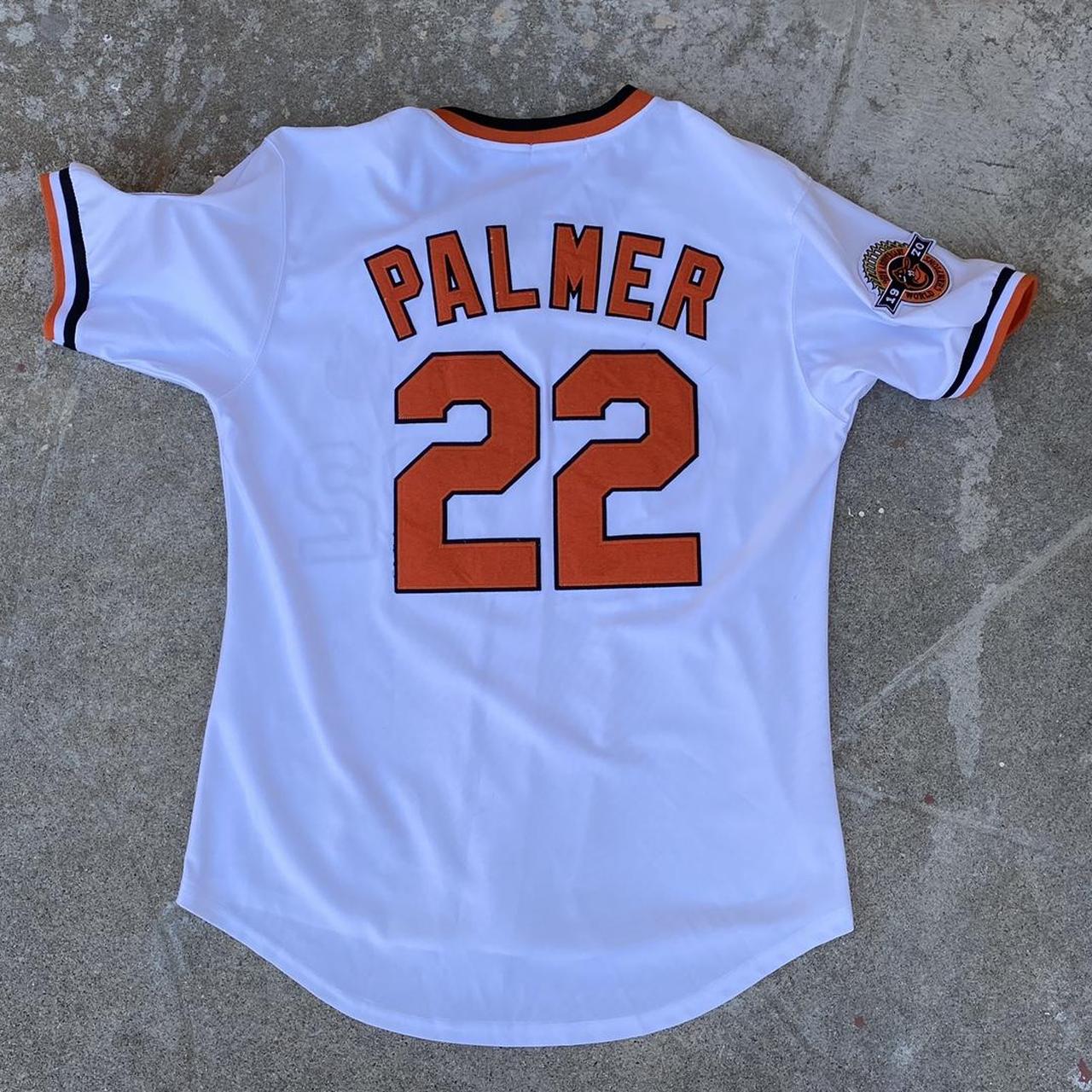 Men's Mitchell and Ness Jim Palmer Baltimore Orioles Authentic White 1970  Throwback Jersey