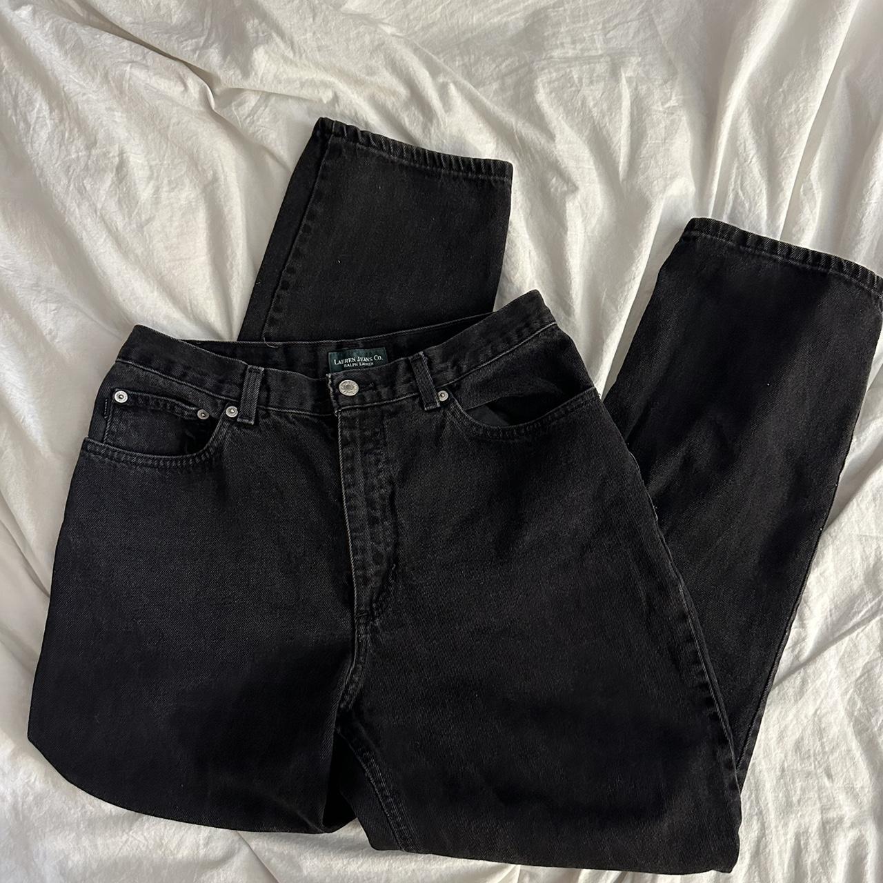 Ralph Lauren Women's Black Jeans | Depop