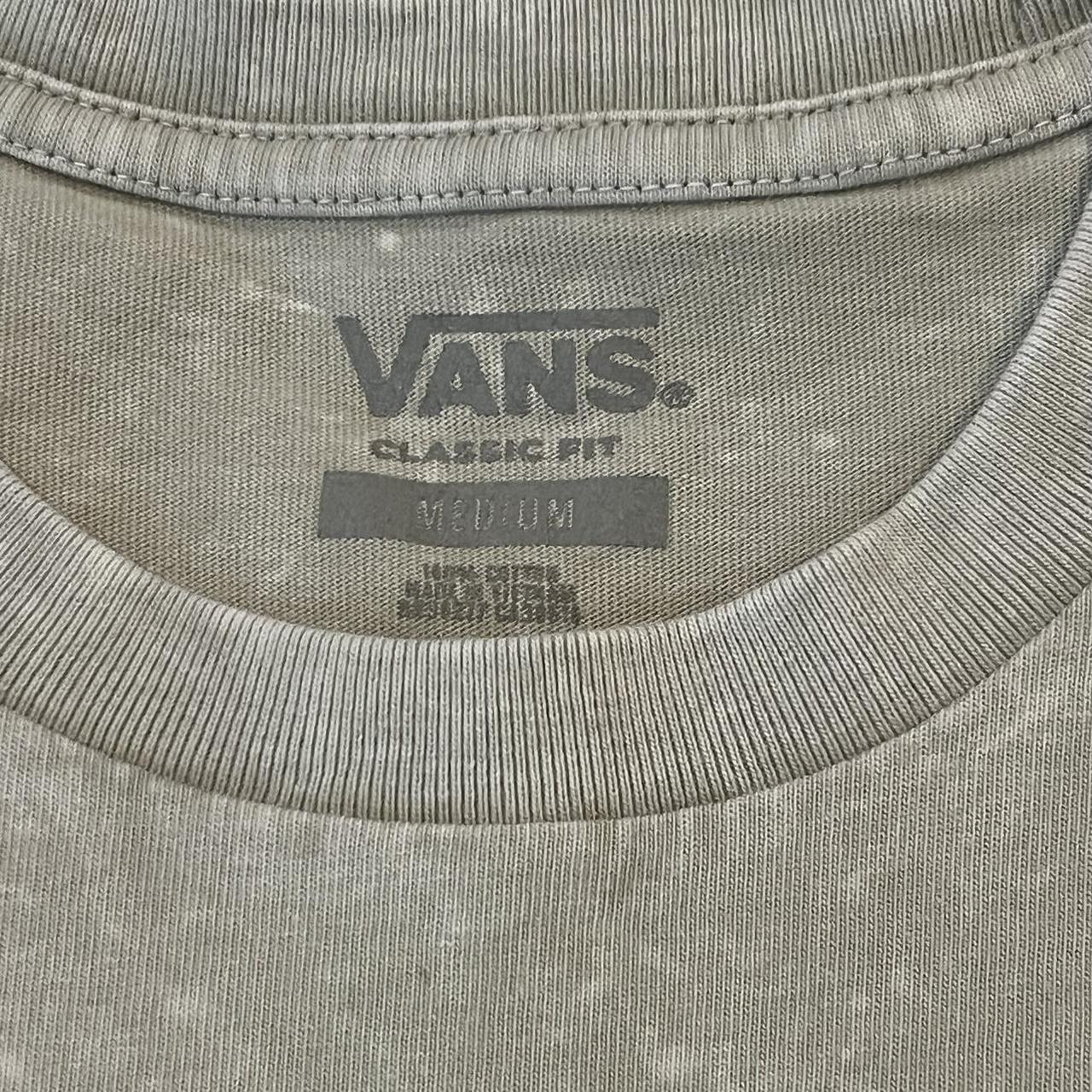 men’s VANS PLANT HARMONY ACID WASH TEE medium worn... - Depop