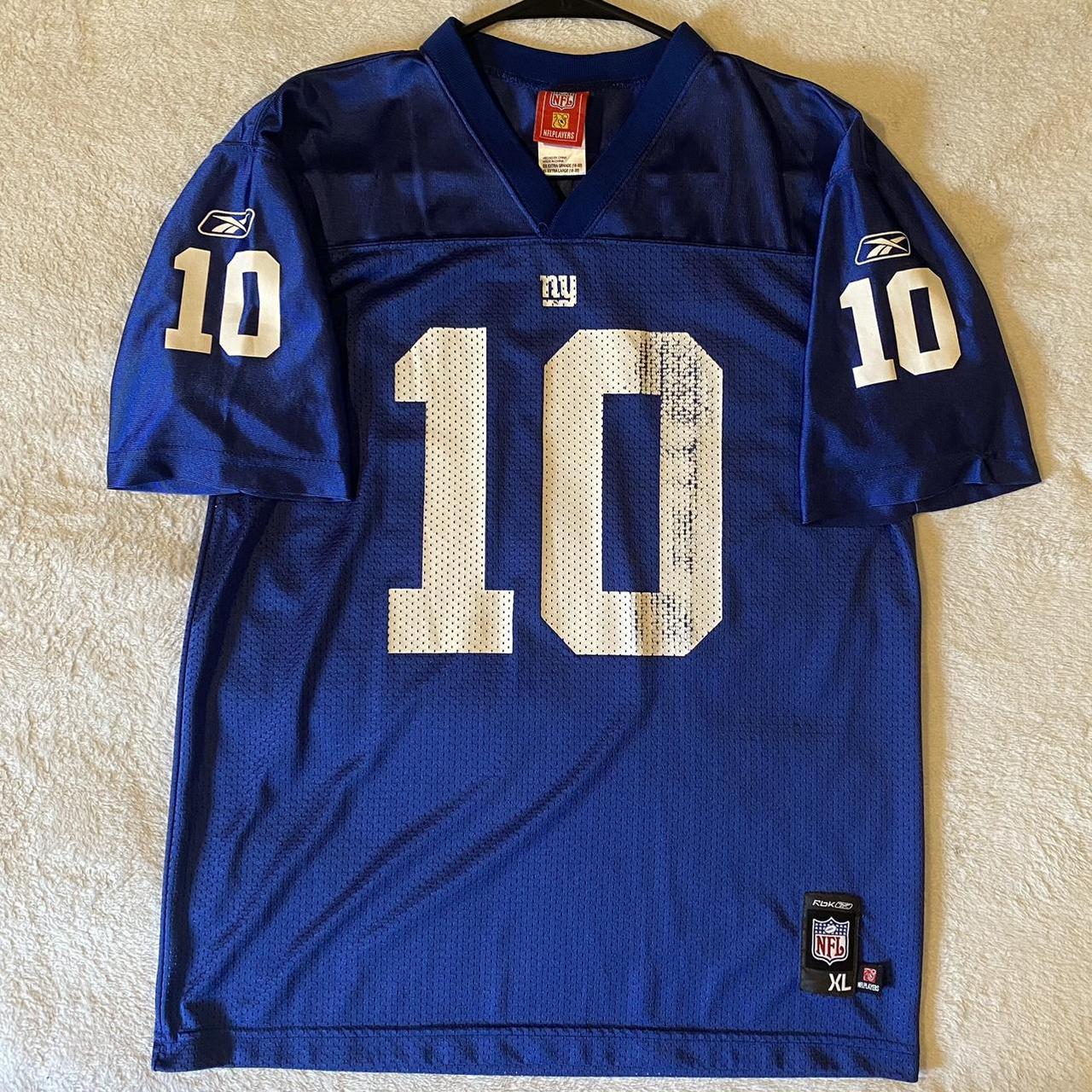 NEW YORK GIANTS ELI MANNING JERSEY YOUTH XL 18/20 LOOKS PRETTY