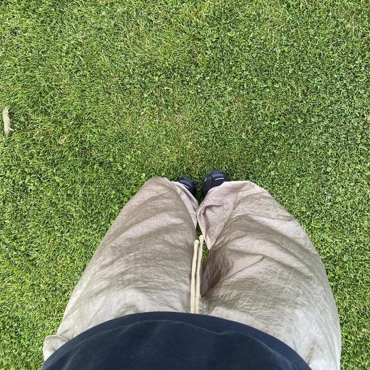 motel rocks green parachute chute pants size Xs... Depop