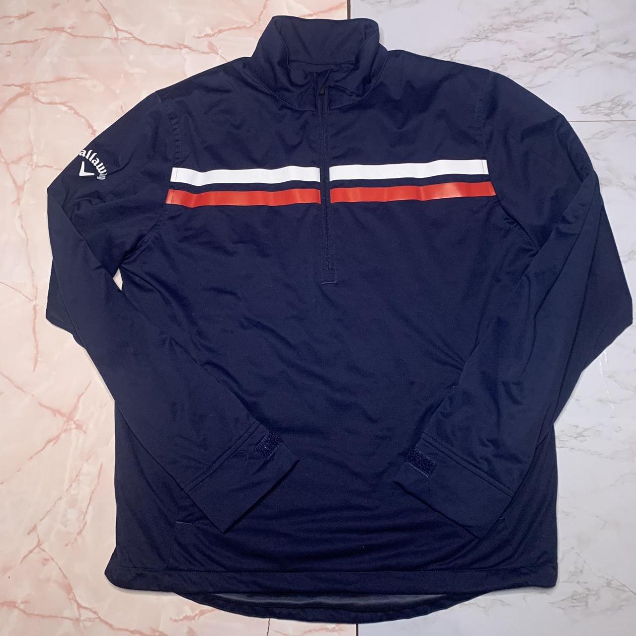 Navy Golf Callaway weather series jacket,... Depop