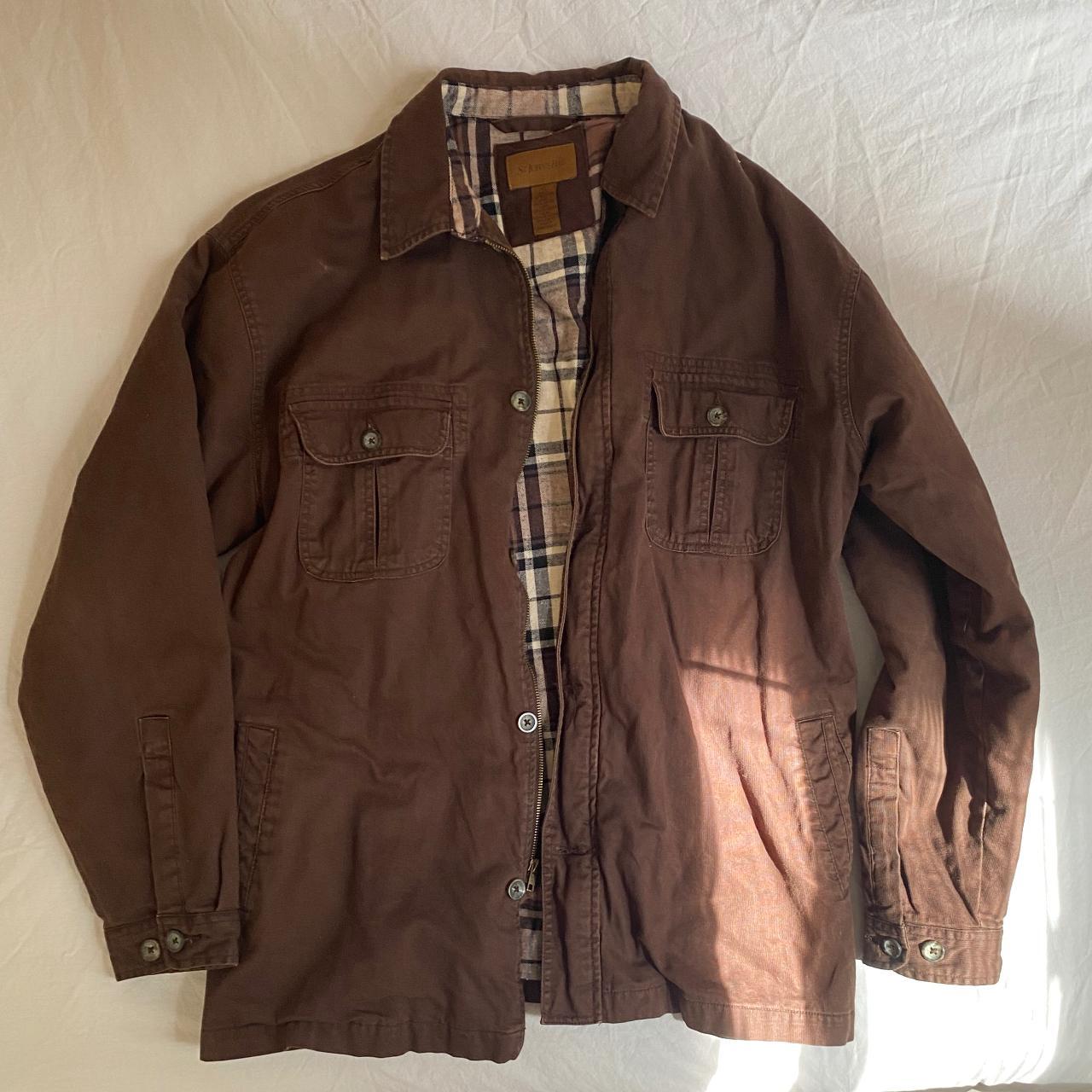 St. John's Bay Men's Brown Jacket | Depop