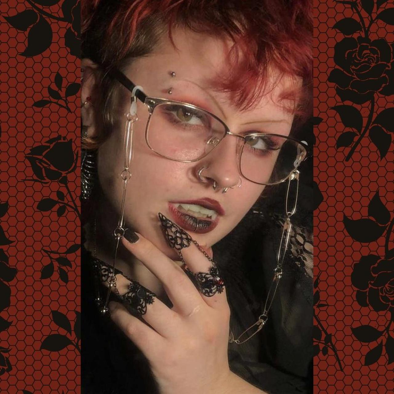 ⛓️🥀 Safety Pin Glasses Chain🥀⛓️ 💕All orders are made... Depop
