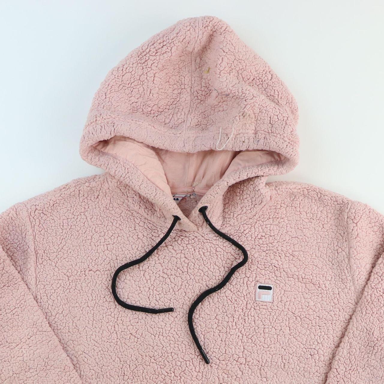 Pink fila deals fleece