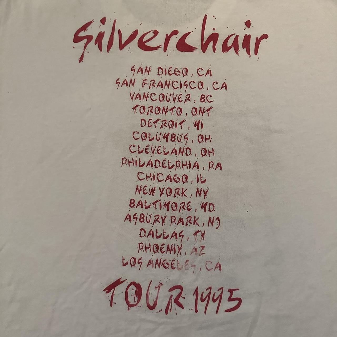 Vintage 1995 Silverchair Frogstomp US Tour Band... - Depop