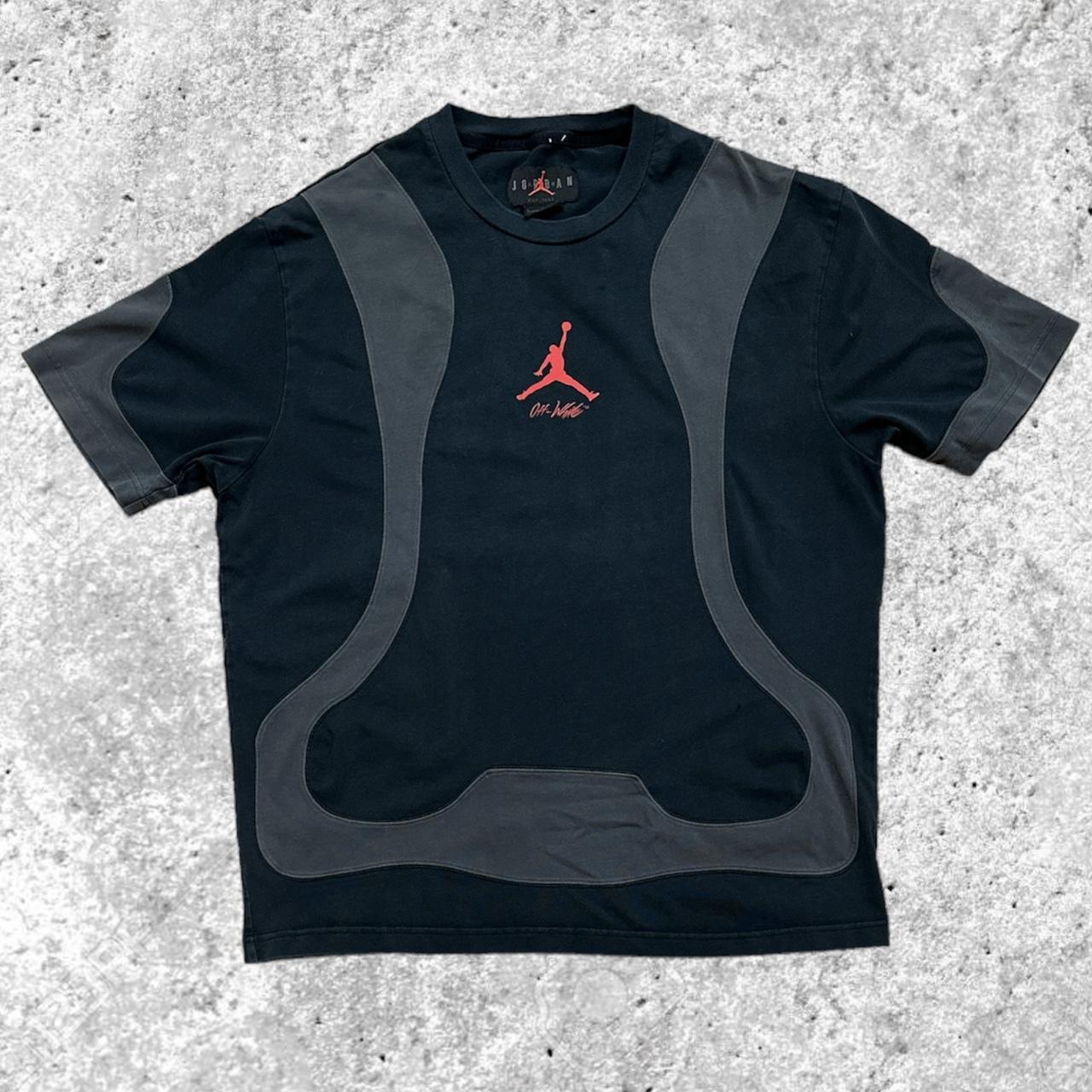 Mens Nike Air Jordan x Off White T Shirt Size L...