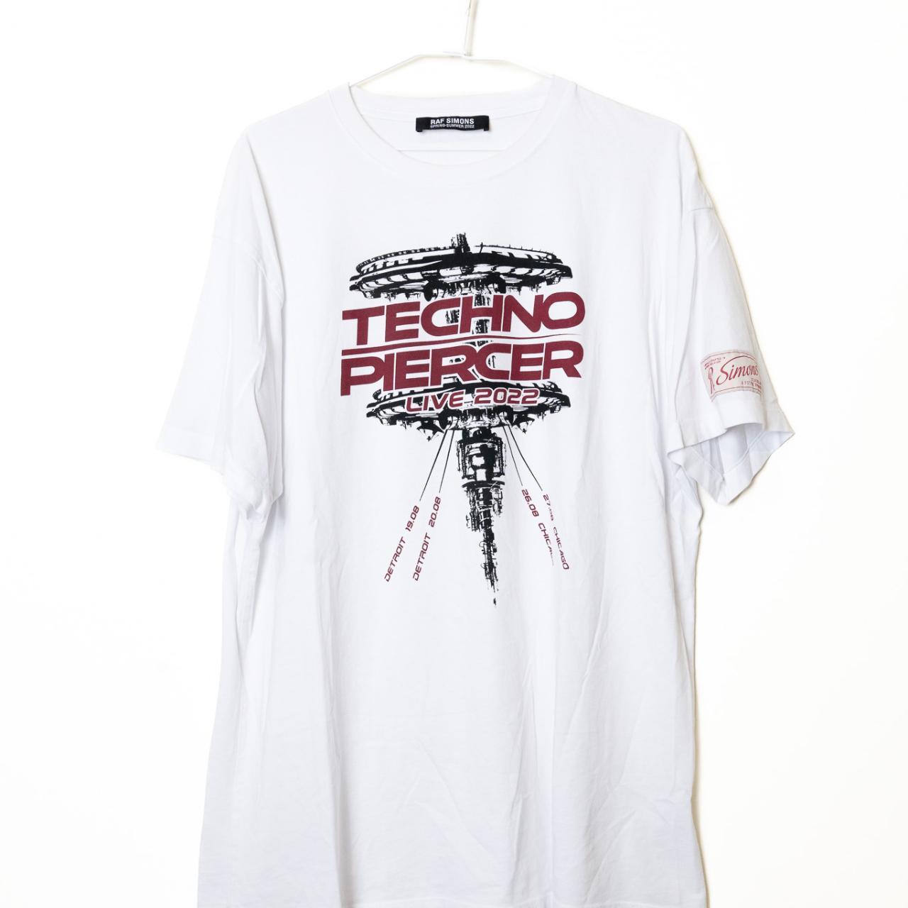 RAF TECHNO Raf Simons SS22 “Techno Piercer” White | Depop