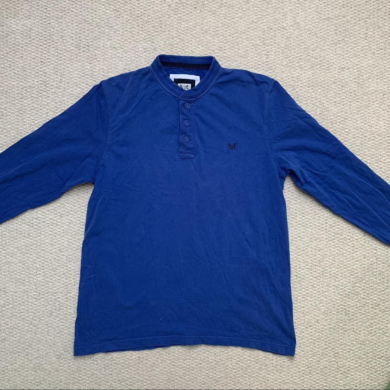 Crew clothing co. Long sleeve men’s polo top Very... Depop