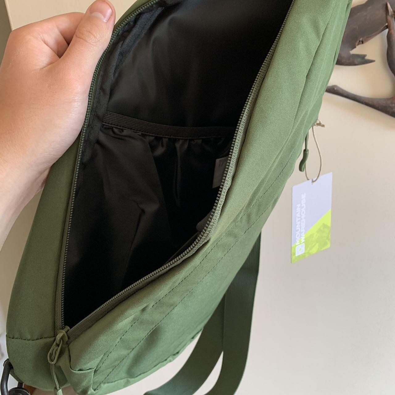 Mountain Warehouse khaki sling bag BNWT Ideal for... - Depop