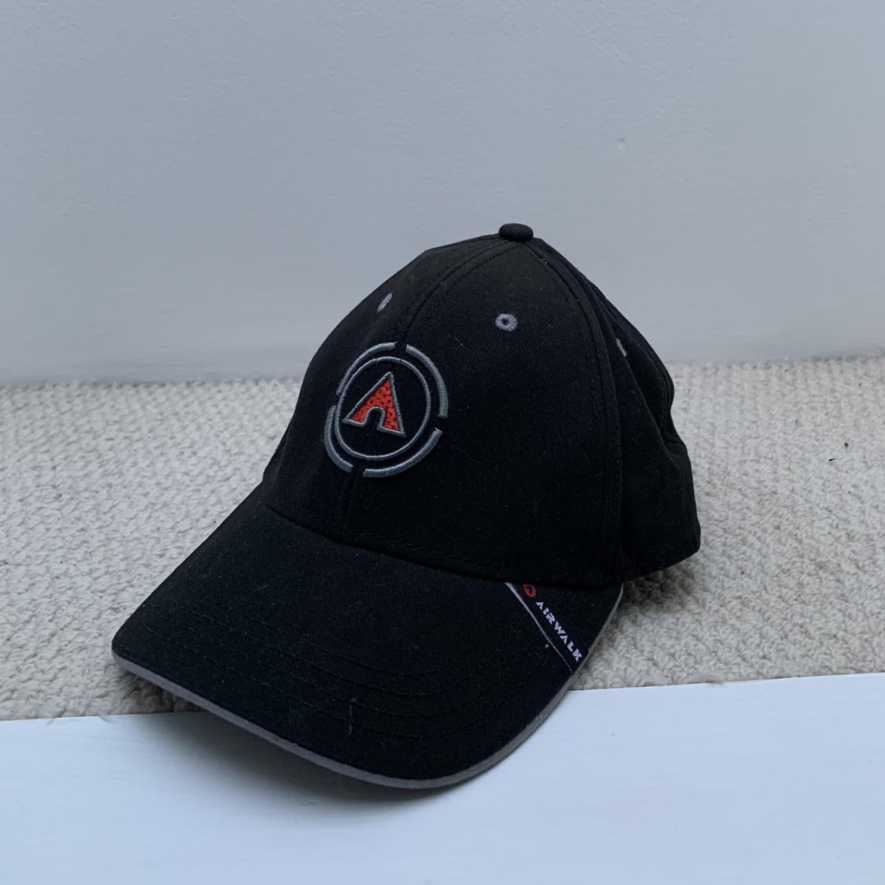 Airwalk Men's Black and Red Hat | Depop