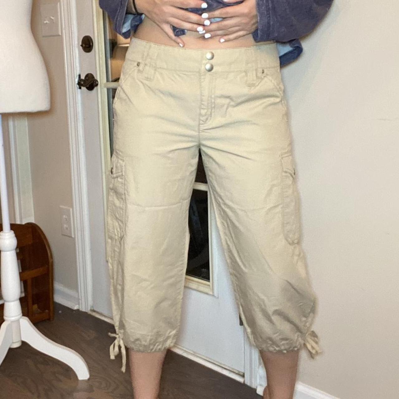 Dkny cargo fashion capris