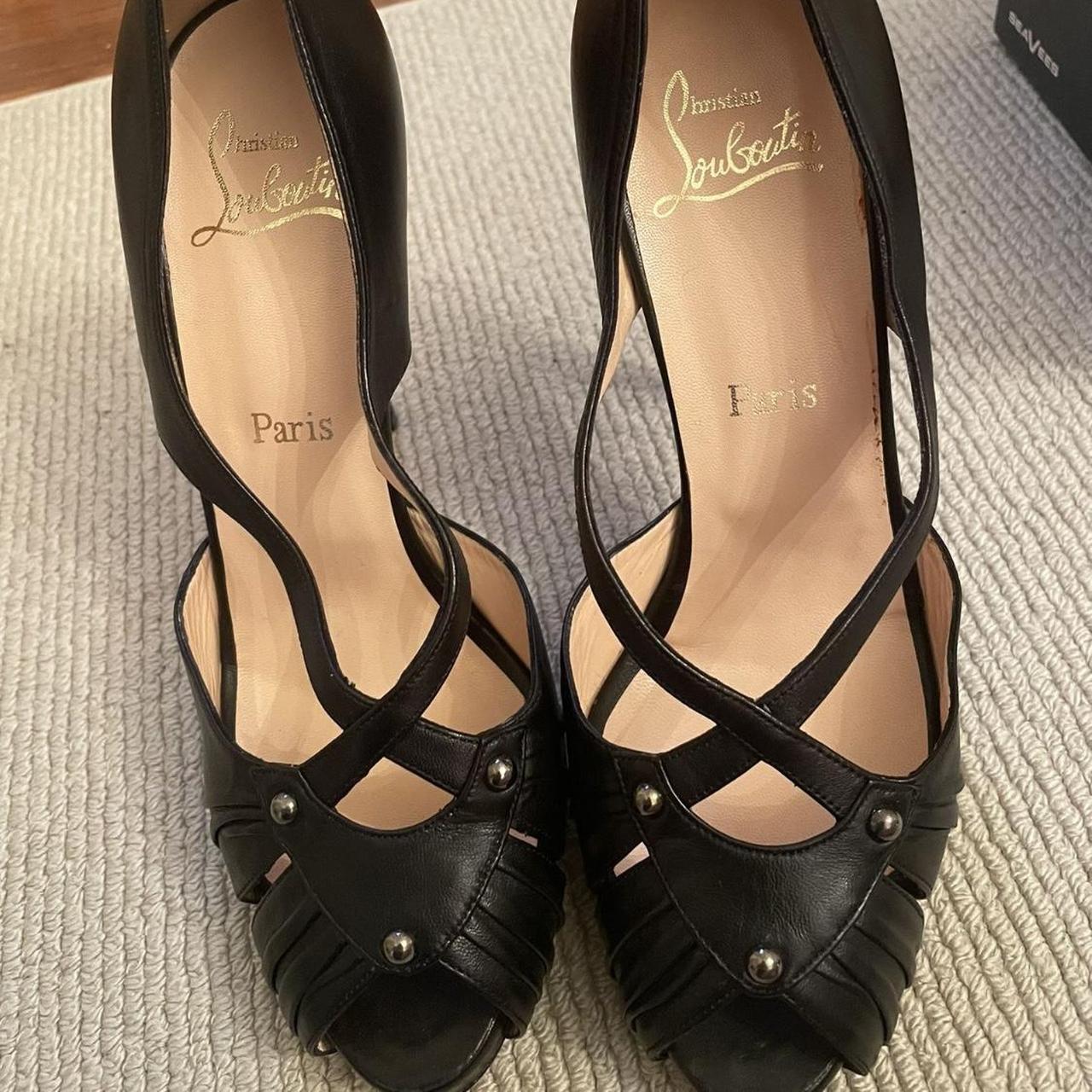 Christian Louboutin black Depop
