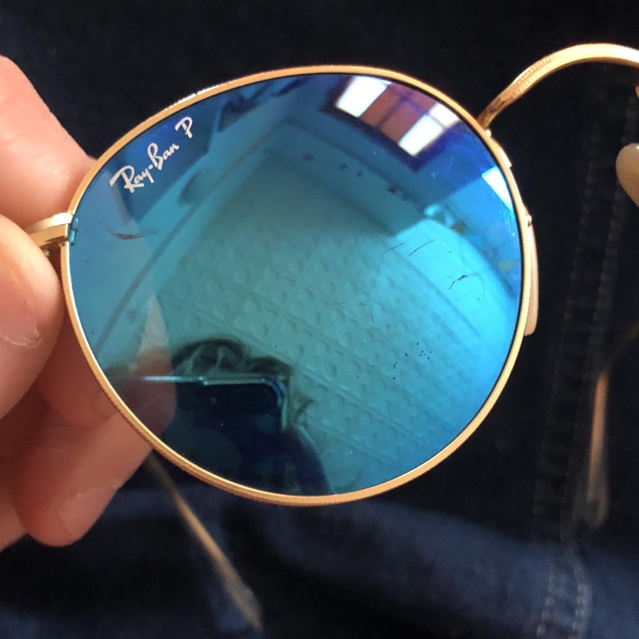 Ray ban blue flash clearance polarized