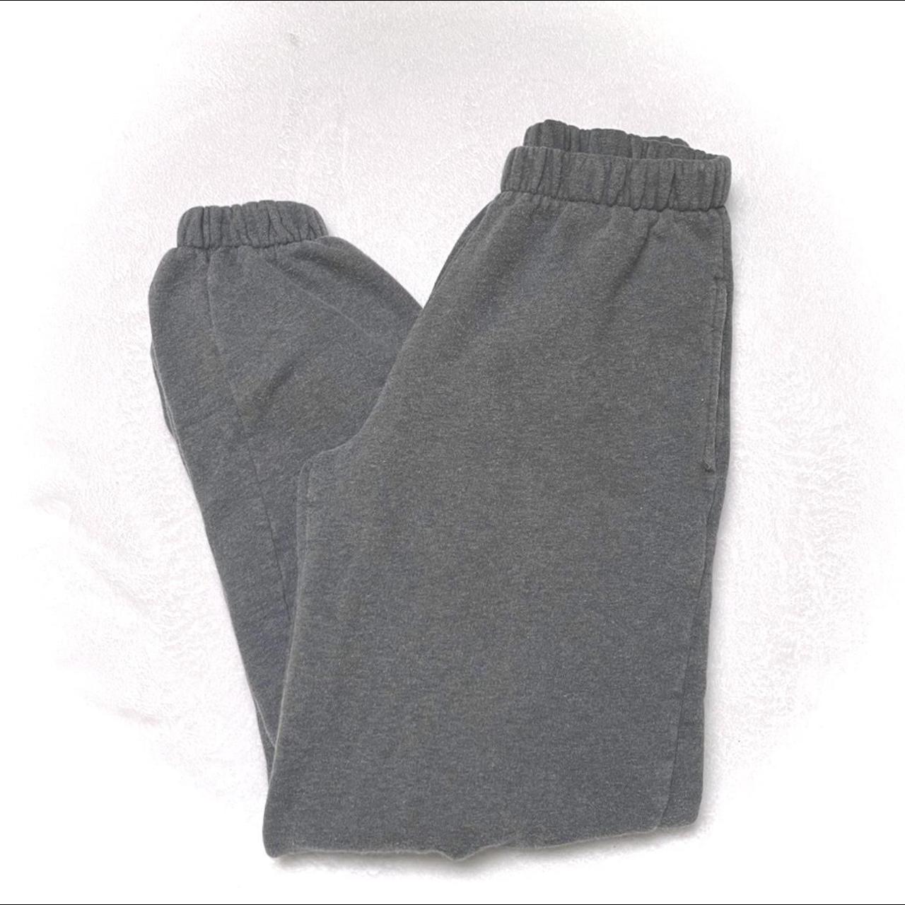 Brandy Melville Gray Rosa Sweatpants Thick and... Depop