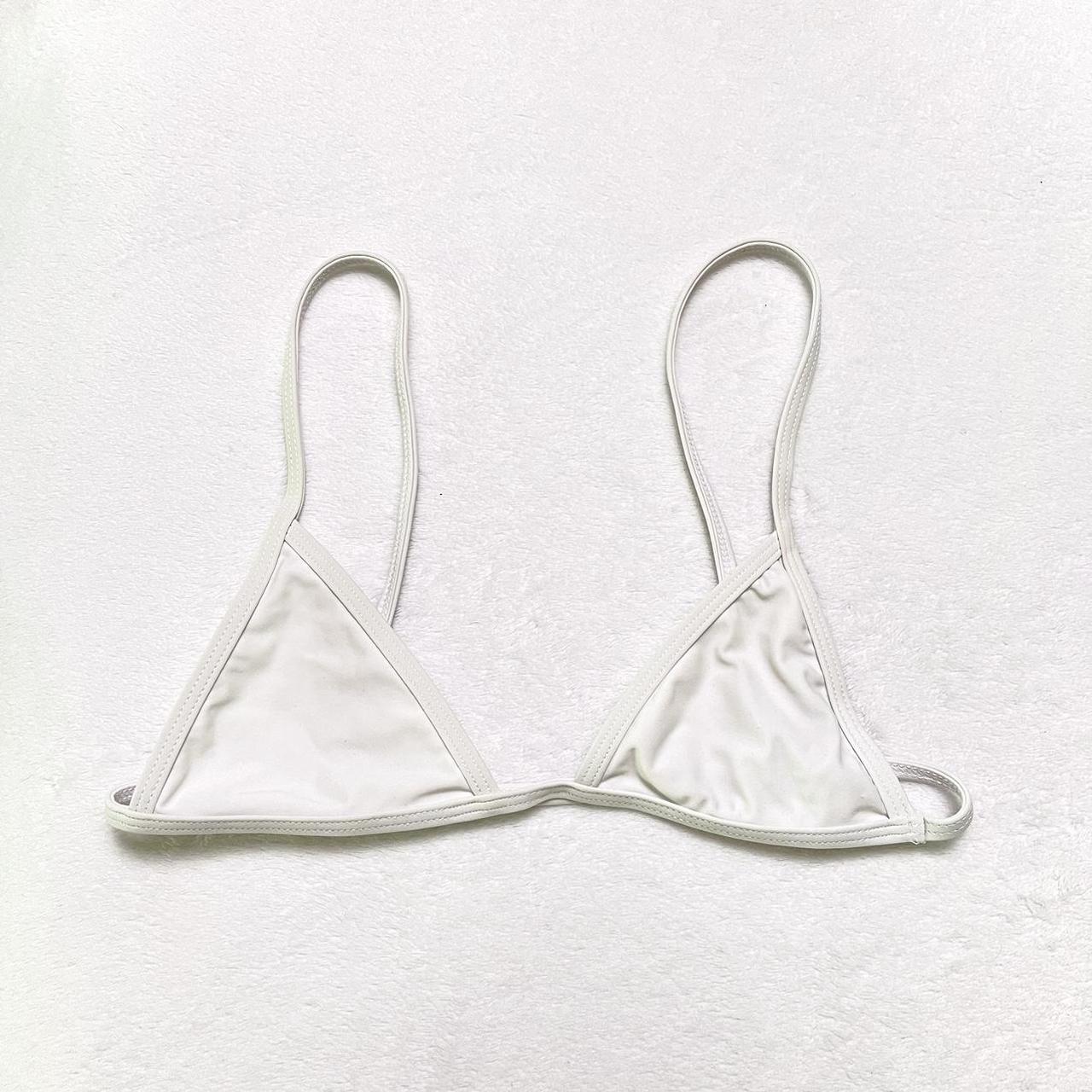 Women's White Bikini-and-tankini-tops | Depop