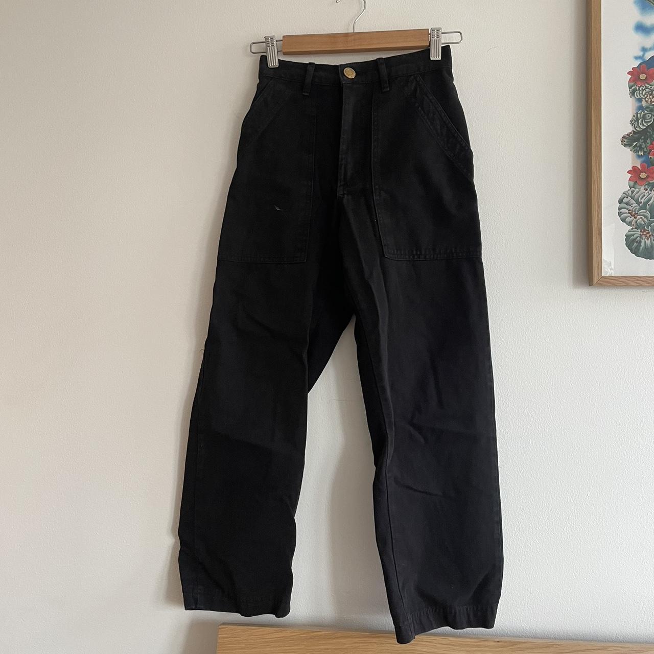 big bud press work pants. i got them hemmed to a 25”... - Depop