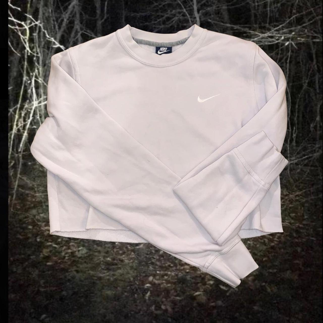 mens grey nike crew sweatshirt