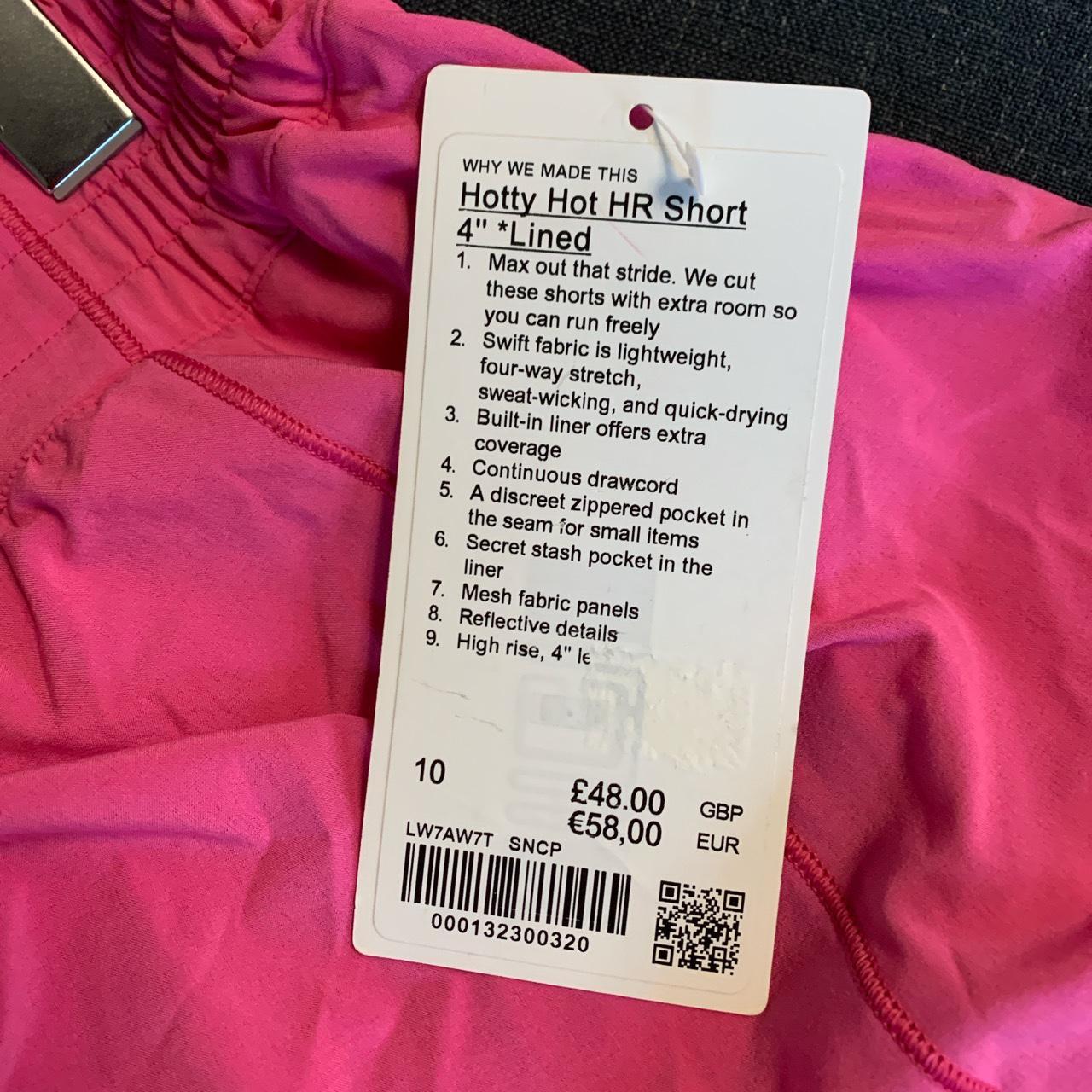 Lululemon Hotty Hot HR Short 4” *Lined running... - Depop