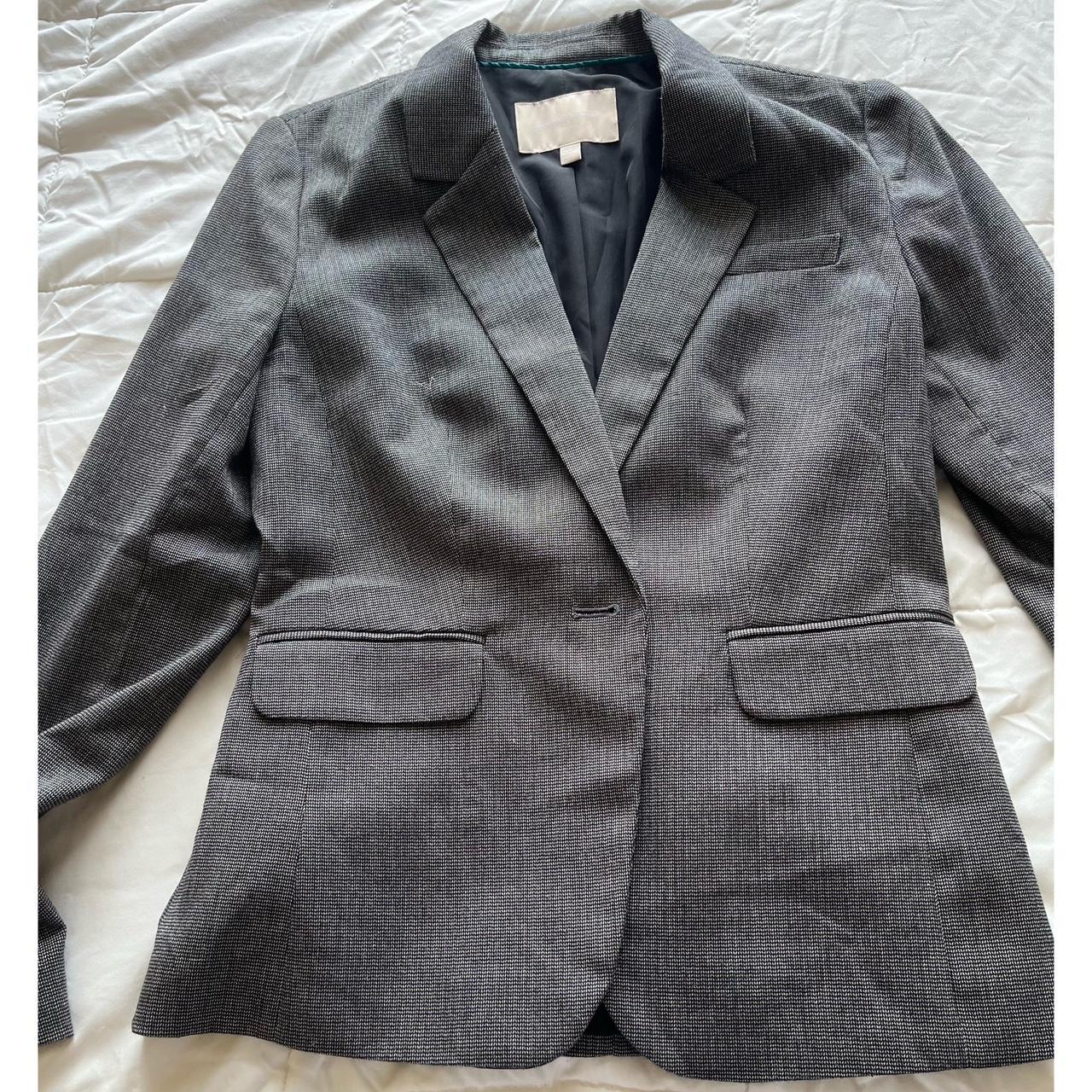 Banana Republic Women's Grey Jacket | Depop