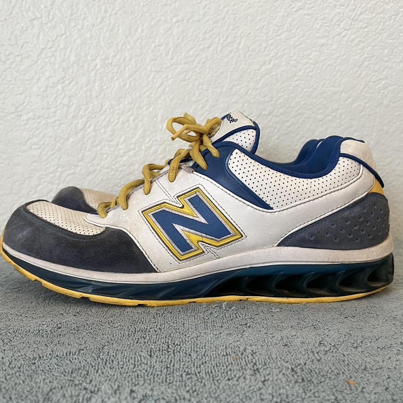 Ultra Rare New Balance Zip 8574 Sneakers Mens Size... - Depop