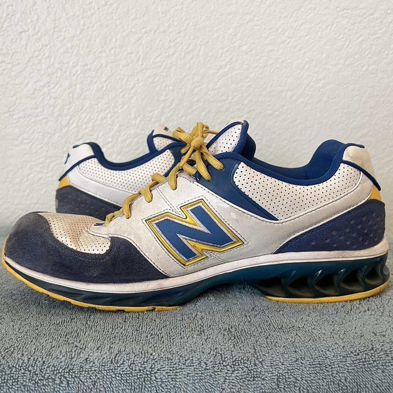 Ultra Rare New Balance Zip 8574 Sneakers Mens Size... - Depop