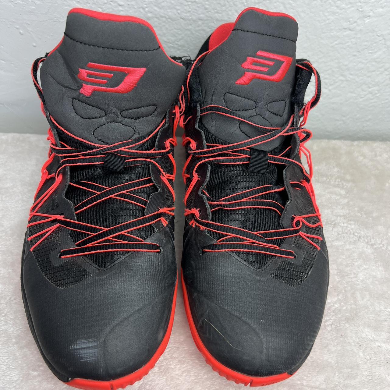 Air Jordan CP3 VII Black Infrared Chris Paul | Depop