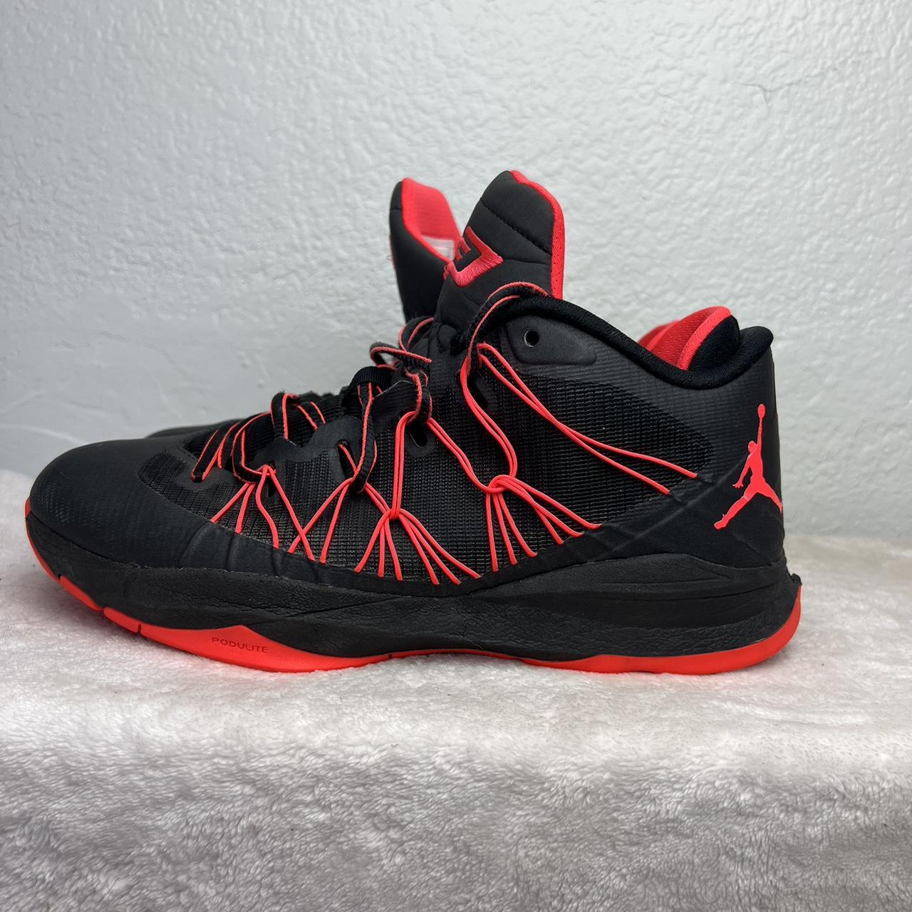 Air Jordan CP3 VII Black Infrared Chris Paul | Depop