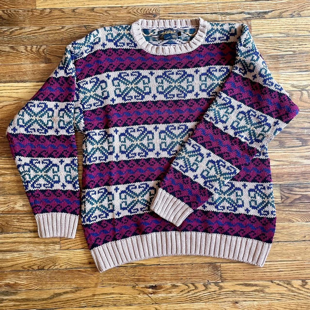 Vintage Eddie Bauer on sale Fall Sweater (