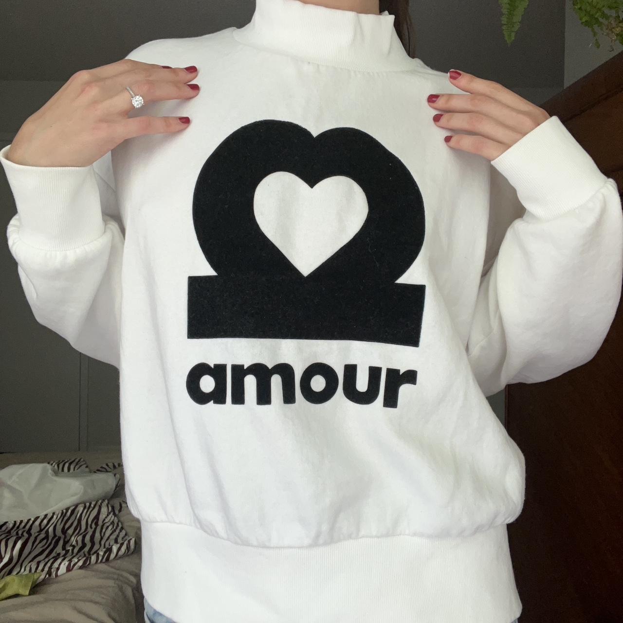 H&m amour cheap sweatshirt