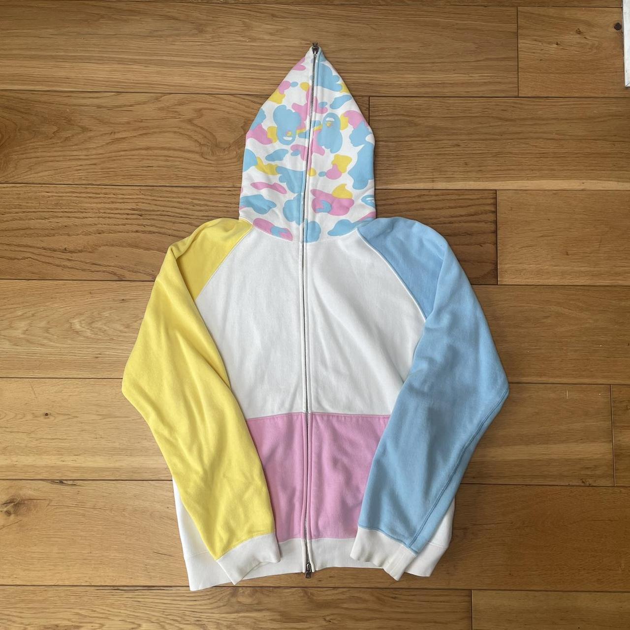 Cotton candy bape hoodie best sale