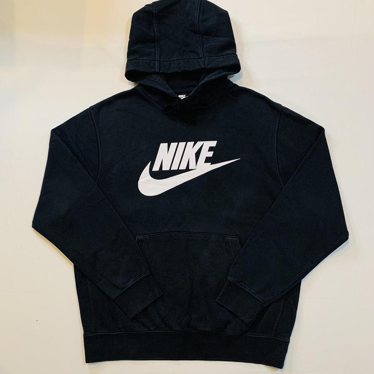 Nike Sportswear Black Hoodie Sweatshirt, This Black