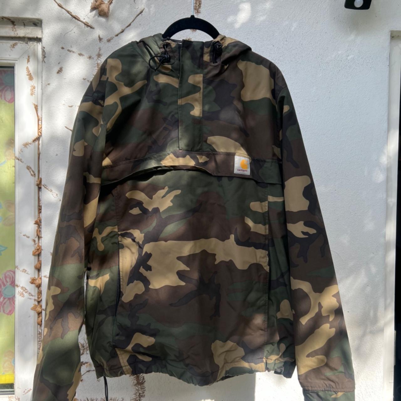 Carhartt windbreaker camouflage best sale