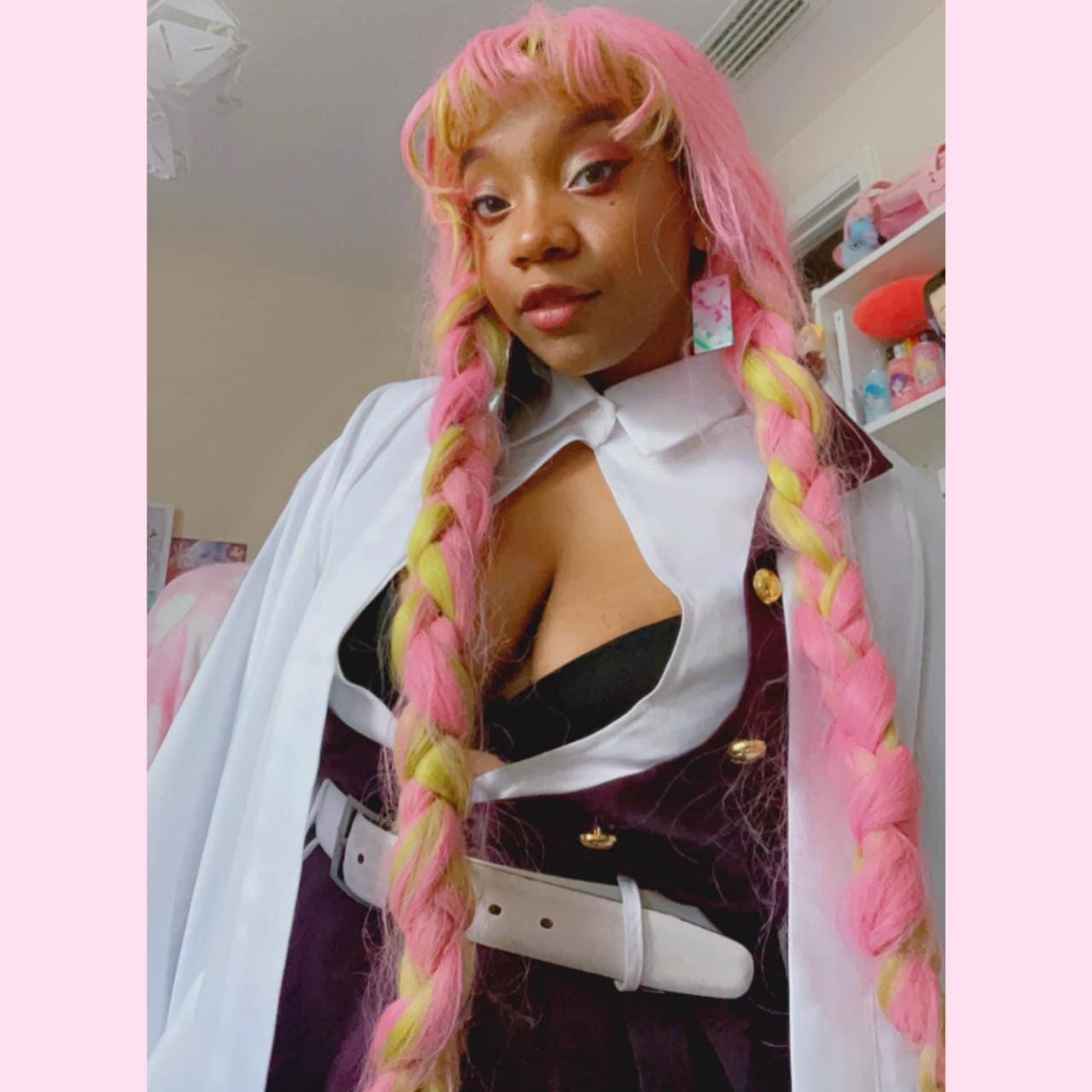 MICCOSTUMES Demon Slayer Mitsuri Kanroji... Depop