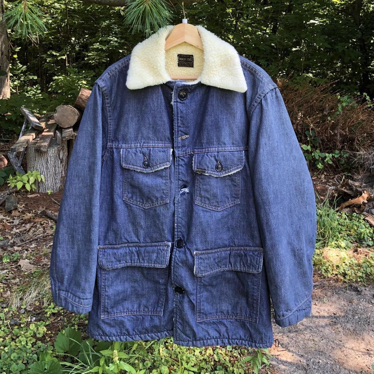 Store Vintage Genuine Roebuck Denim Jacket Size Large