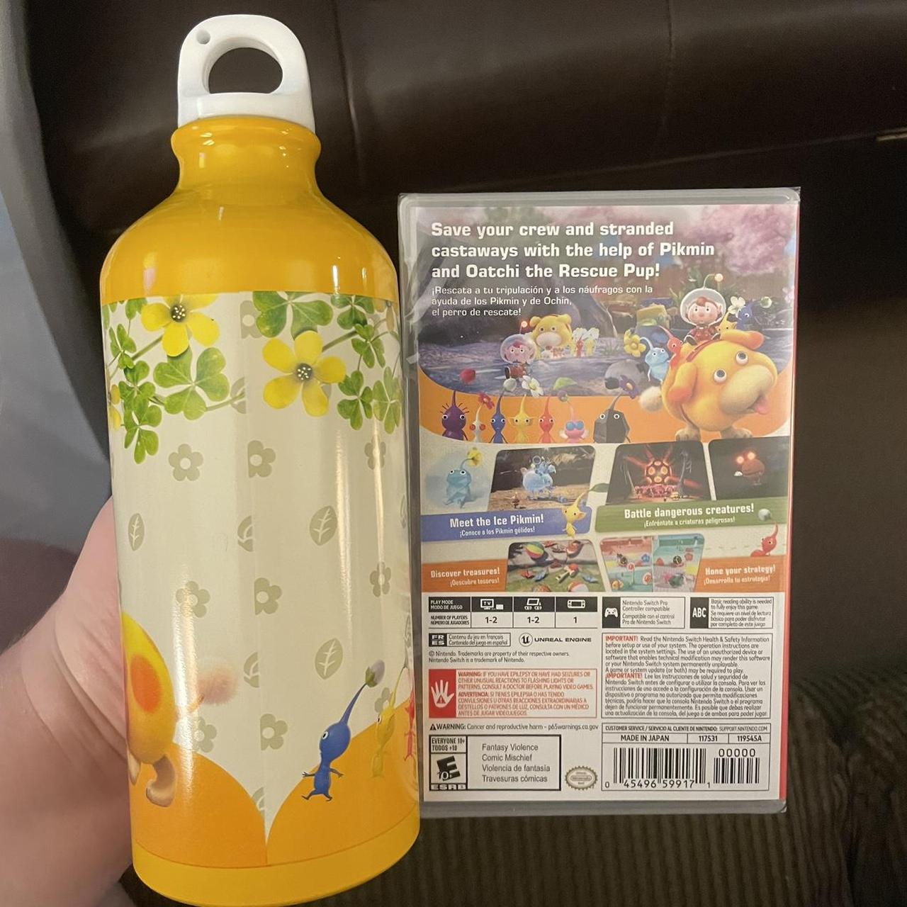 Pikmin 4 with Exclusive Stainless Steel Water Bottle - Nintendo