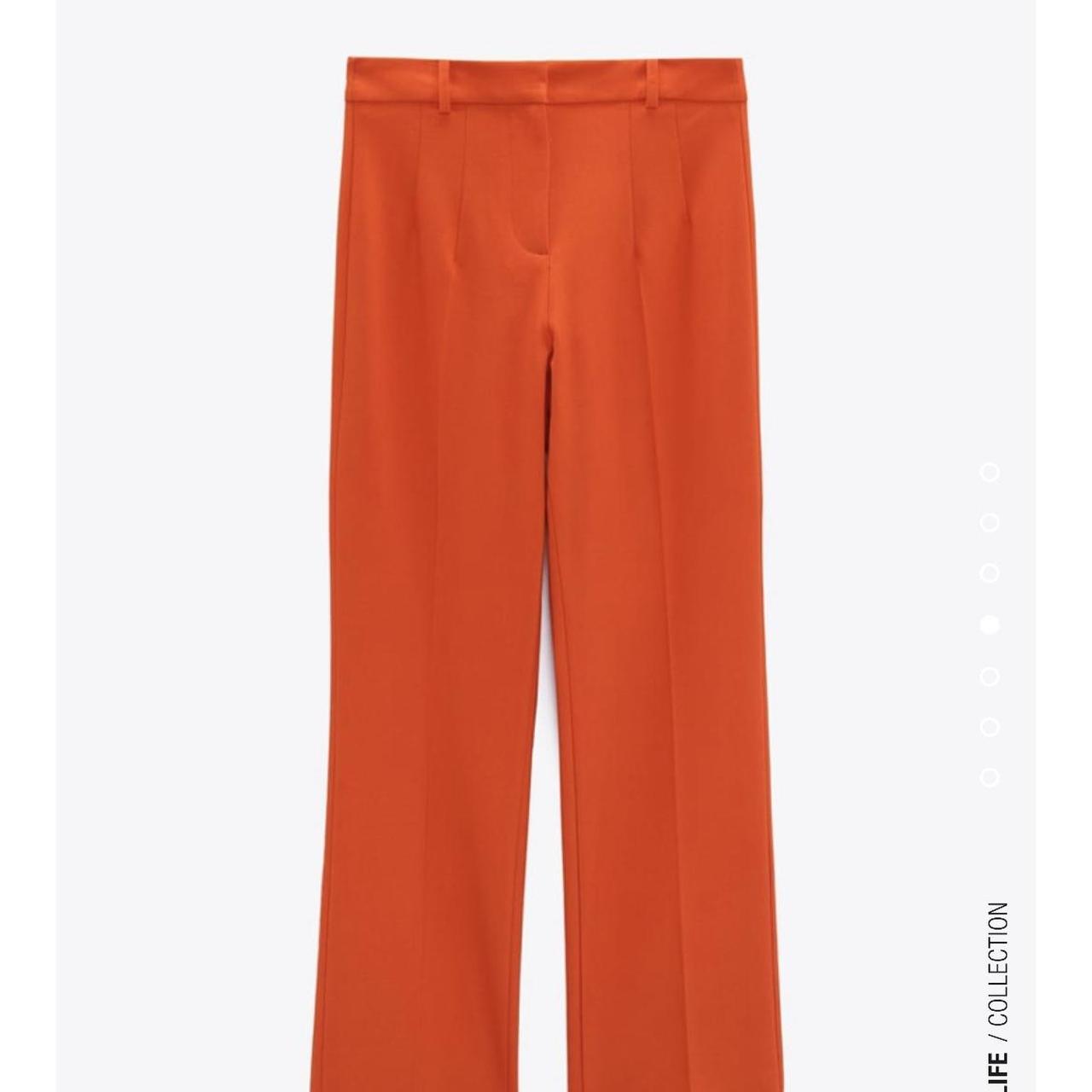 Women's Orange Wide-Leg Pants | ShopStyle