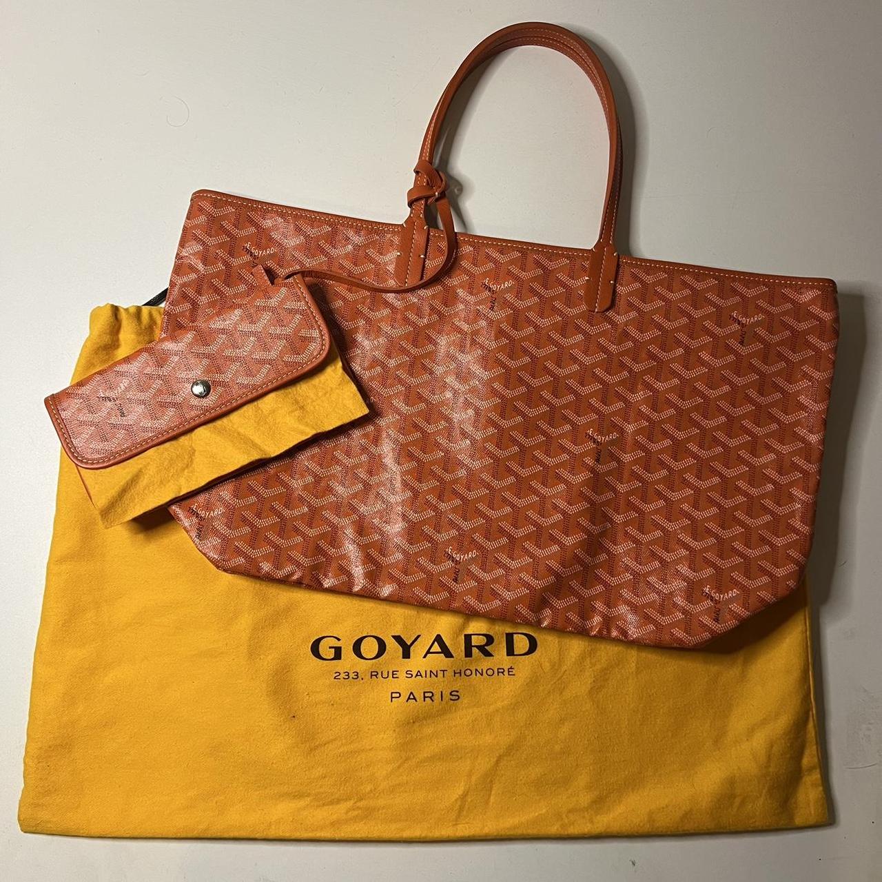 Goyard Red St. Louis PM Tote Bag ○ Labellov ○ Buy and Sell Authentic Luxury