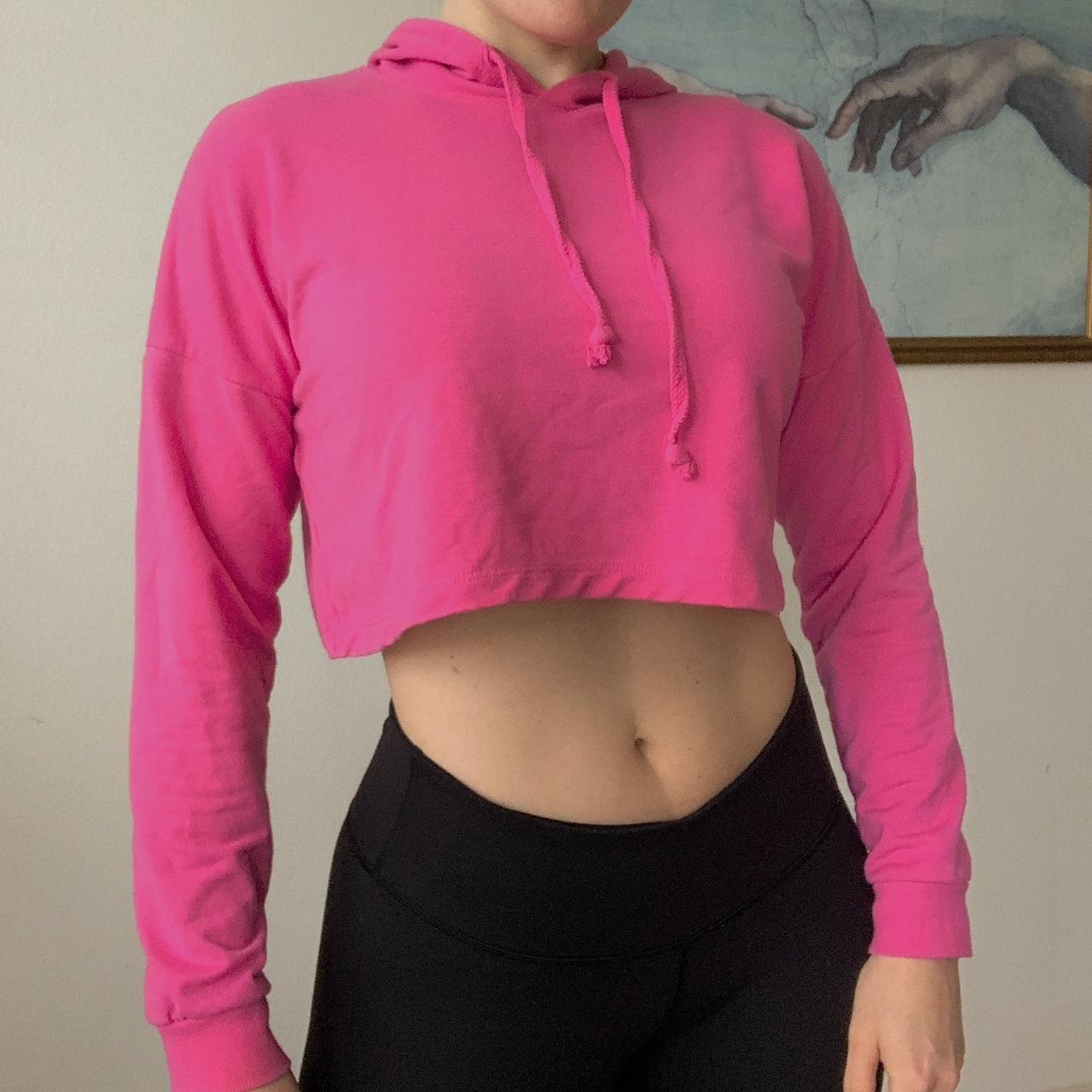 Fashion nova pink clearance hoodie