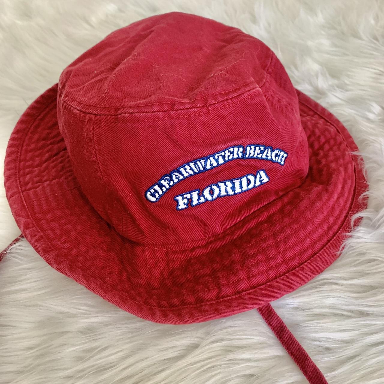 Vintage Clearwater Beach Bucket Hat , •Embroidered...