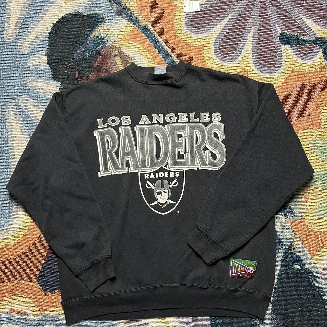 Men's Vintage Los Angeles Raiders Graphic Crew Sweatshirt, Men's