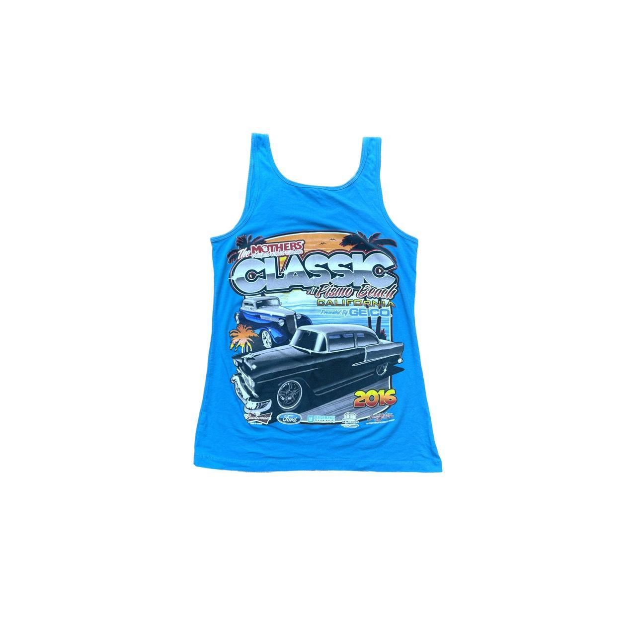 Y2k Car Show Wms Tank Top Style Front/ Back... Depop