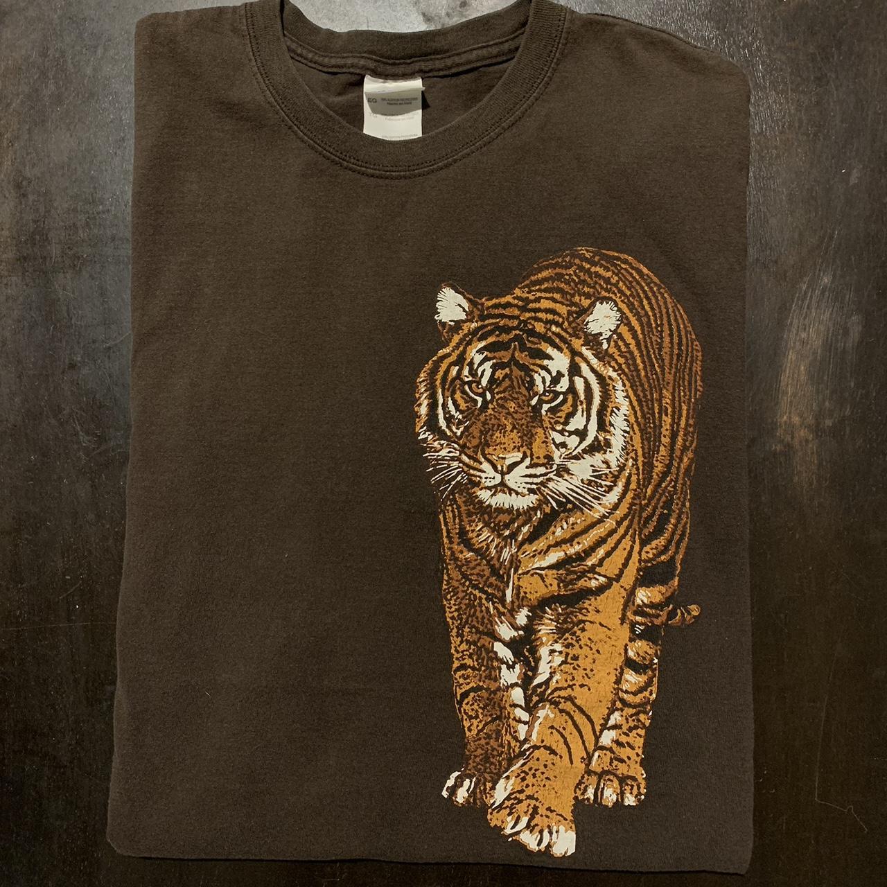 Vintage Tiger Shirt Tiger Face Shirt Tiger Shirt Tiger 