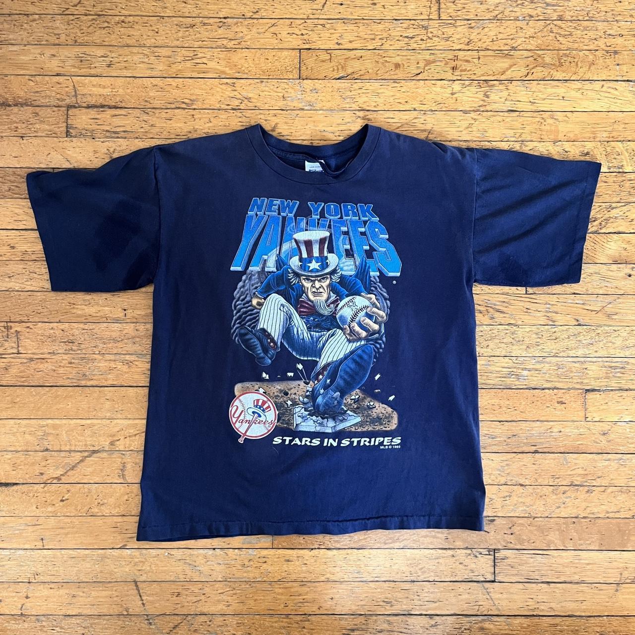 Vintage New York Yankees t shirt - size XXL - 1992 - Depop