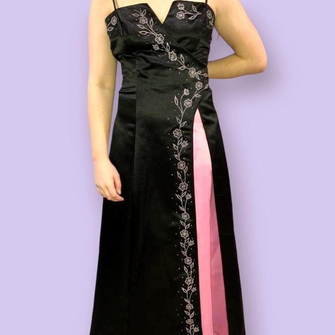 Are we doing goth prom photos? Here's me in 2007. I made the dress myself,  as the cheap shiny satin does suggest. : r/blunderyears