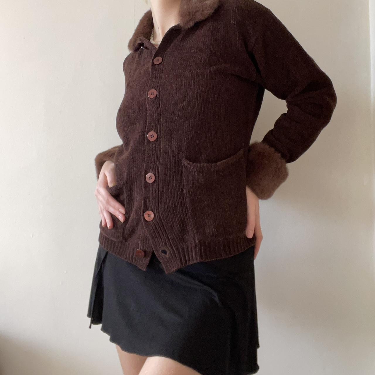 Women's Brown Cardigan Depop