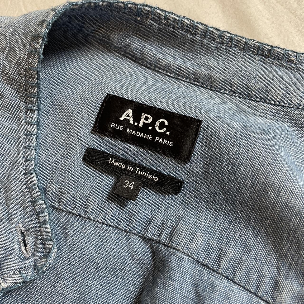 A.P.C. Blue Antoinette Shirt A.P.C.