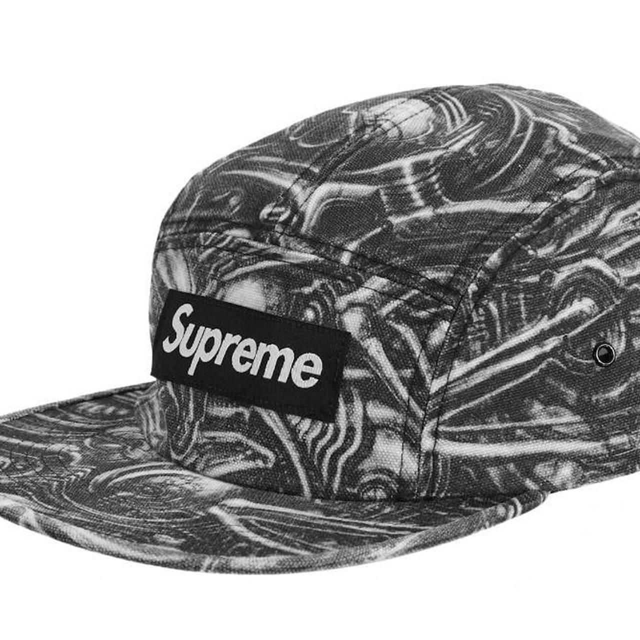 Supreme H.R. Giger Camp Cap BRAND: SUPREME SIZE:... - Depop