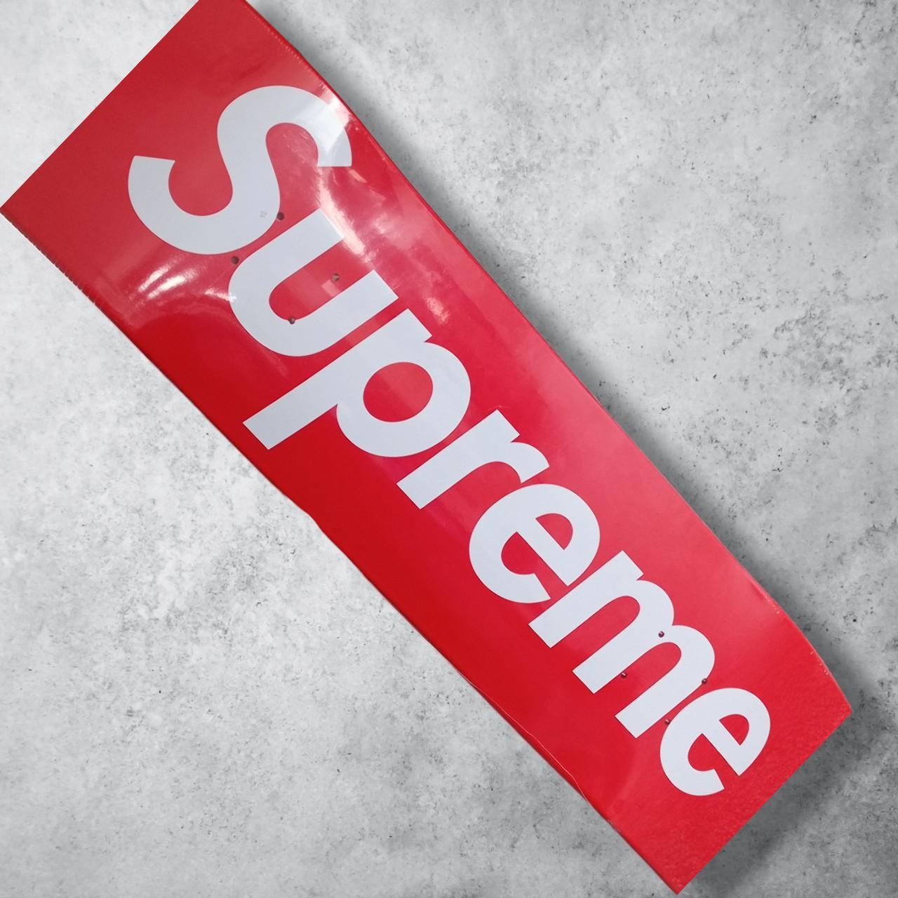 Supreme uncut box logos top Skate deck SS22 new